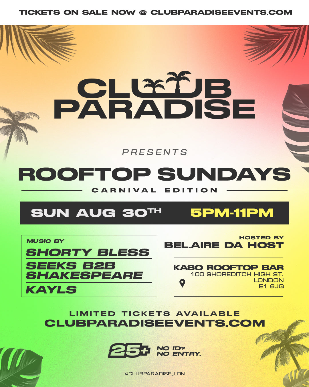 ROOFTOP SUNDAYS [CARNIVAL EDITION]