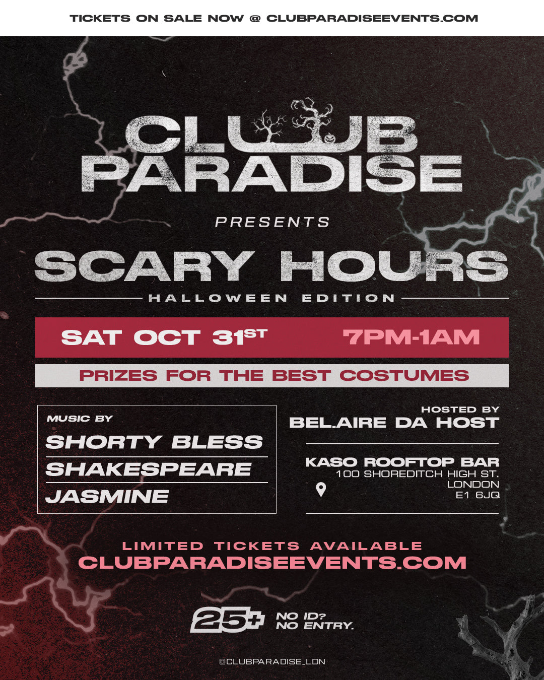 SCARY HOURS: HALLOWEEN EDITION [25+]