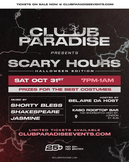 SCARY HOURS: HALLOWEEN EDITION [25+]
