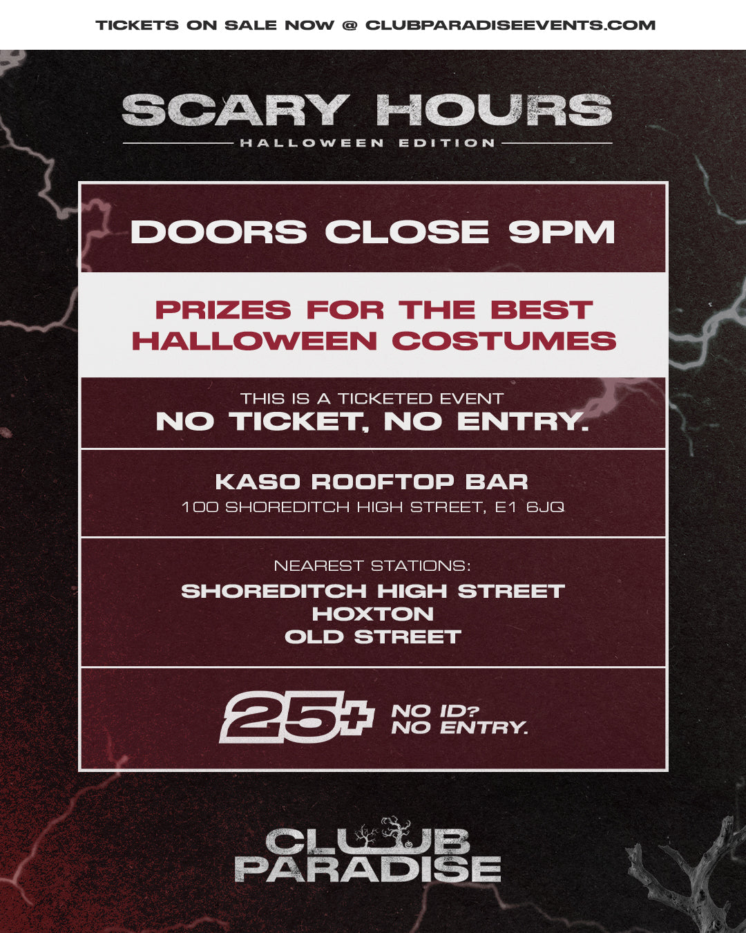SCARY HOURS: HALLOWEEN EDITION [25+]