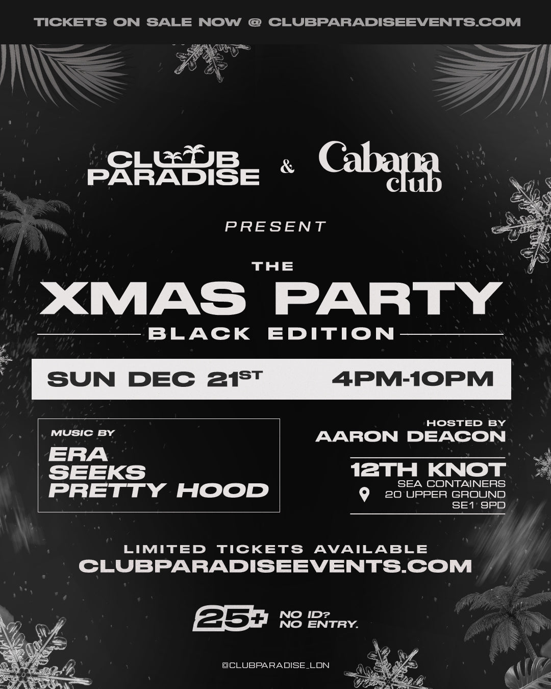 THE XMAS PARTY [BLACK EDITION] (25+)